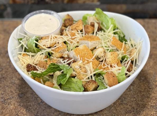 Order Crispy Chicken Caesar Salad food online from Nature'S Table store, Milton on bringmethat.com