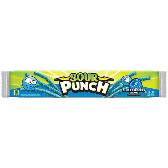 Order Sour Punch Blue Raspberry Straws food online from Route 7 Food Mart store, Norwalk on bringmethat.com