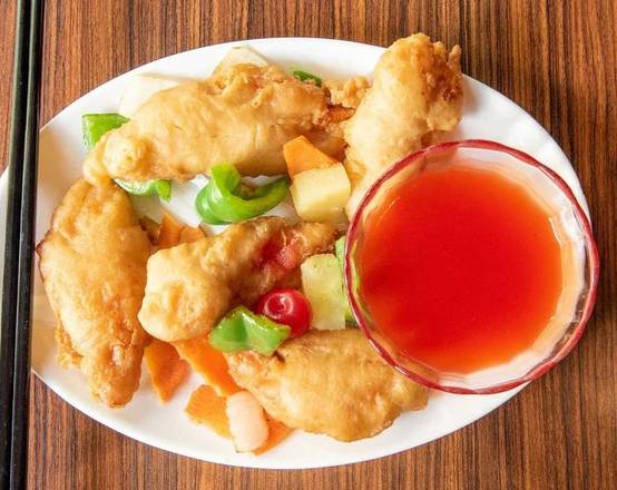 Order Sweet and Sour Shrimp food online from House of Lu II store, Marietta on bringmethat.com