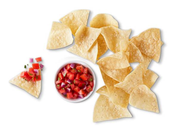 Order Salsa & Chips food online from Qdoba Mexican Eats store, Conifer on bringmethat.com