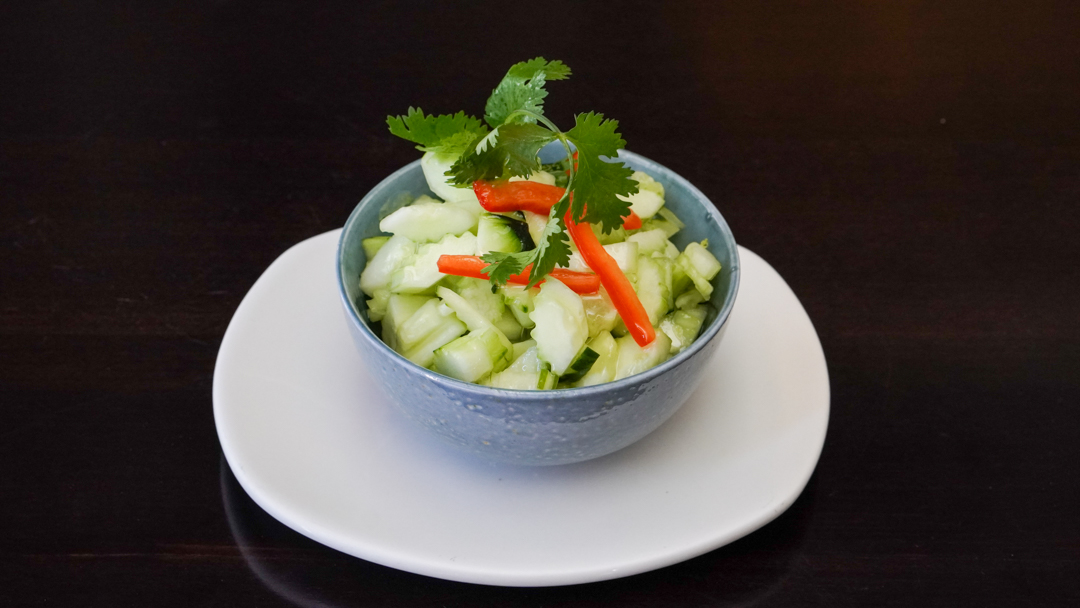 Order Side Cucumber Salad food online from Thai BBQ store, Las Vegas on bringmethat.com