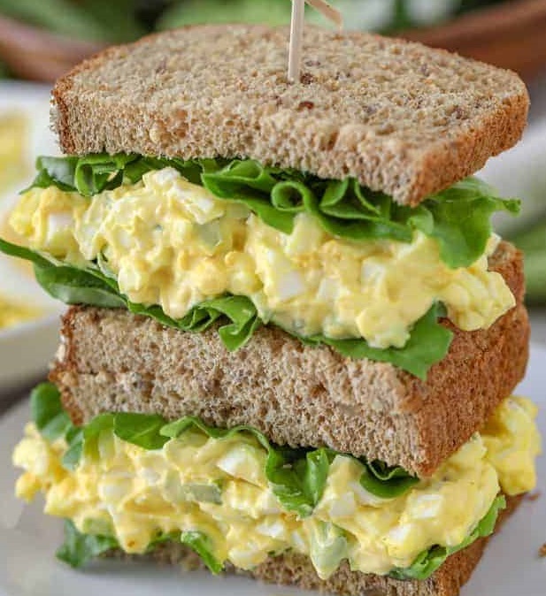 Order Egg Salad Whole Wheat Sandwich food online from Caffe Bene store, Jackson Heights on bringmethat.com