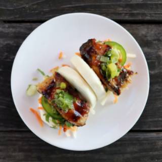 Order Bao Buns w/ Tofu food online from Vui Kitchen store, Nashville on bringmethat.com
