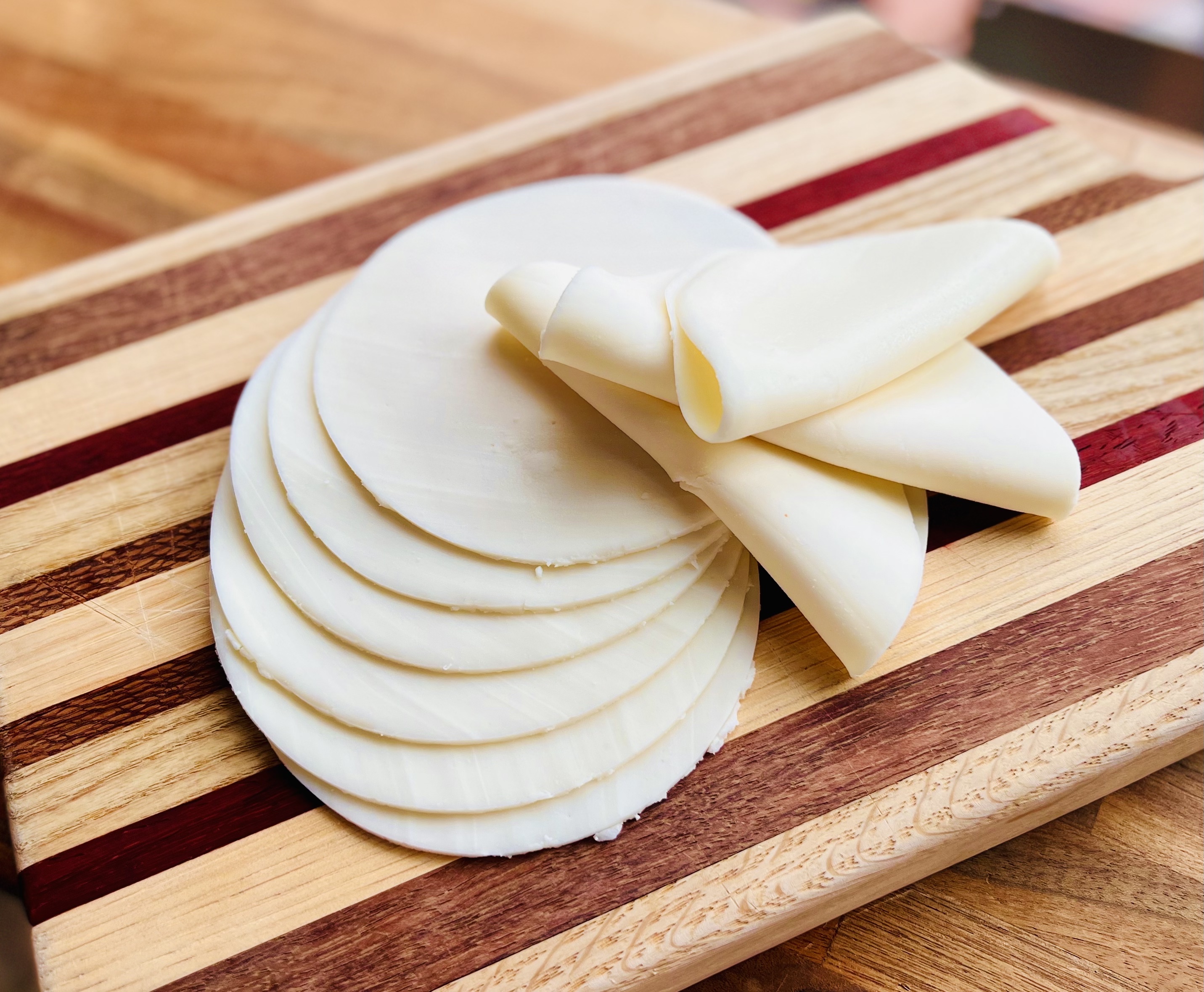Order Sliced Provolone (8oz) food online from The Herbivorous Butcher store, Minneapolis on bringmethat.com