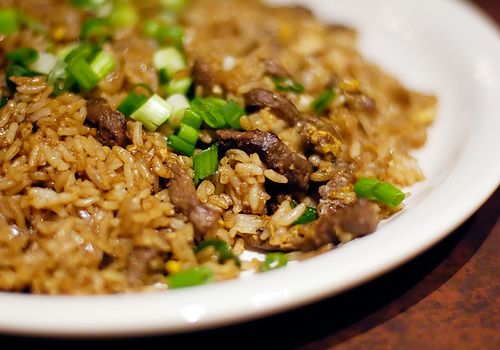 Order 24. Beef Fried Rice food online from China Joy Restaurant store, Jacksonville on bringmethat.com