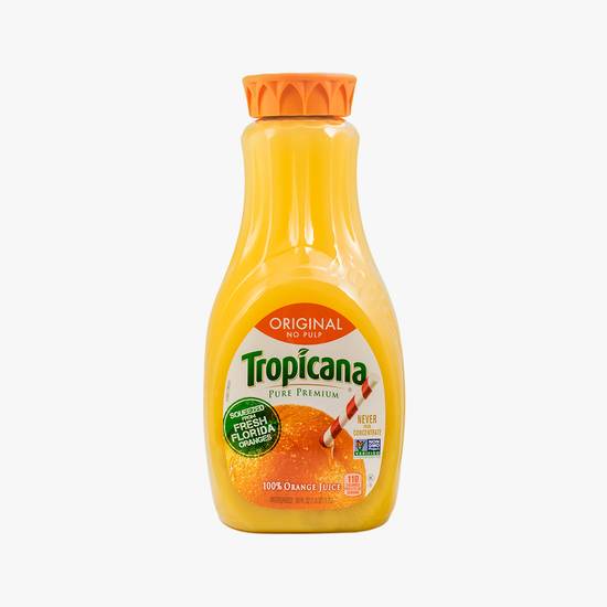 Order Tropicana Orange Juice food online from Liquor Mart store, Canoga Park on bringmethat.com