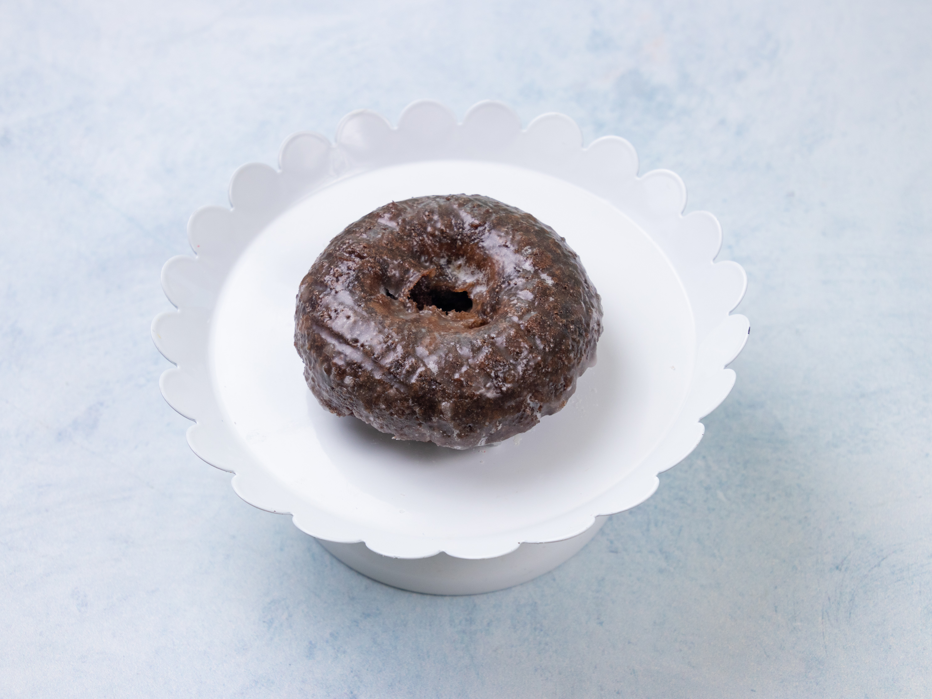 Order Cake donut(chocolate) food online from Joy Donuts store, Dacula on bringmethat.com