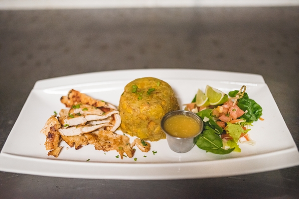 Order Chicken Mofongo food online from Cafe Nunez store, New York on bringmethat.com