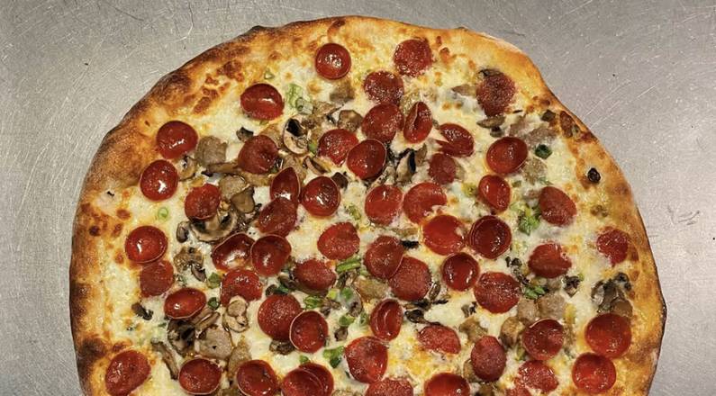 Order Italian Garlic Pizza food online from Celestinos Ny Pizza & Pasta store, Rocklin on bringmethat.com