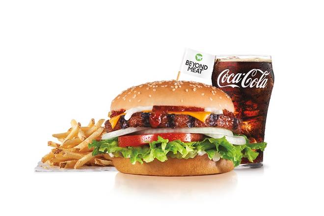 Order Beyond Famous Star® with Cheese Combo food online from Carl's Jr. store, El Cajon on bringmethat.com