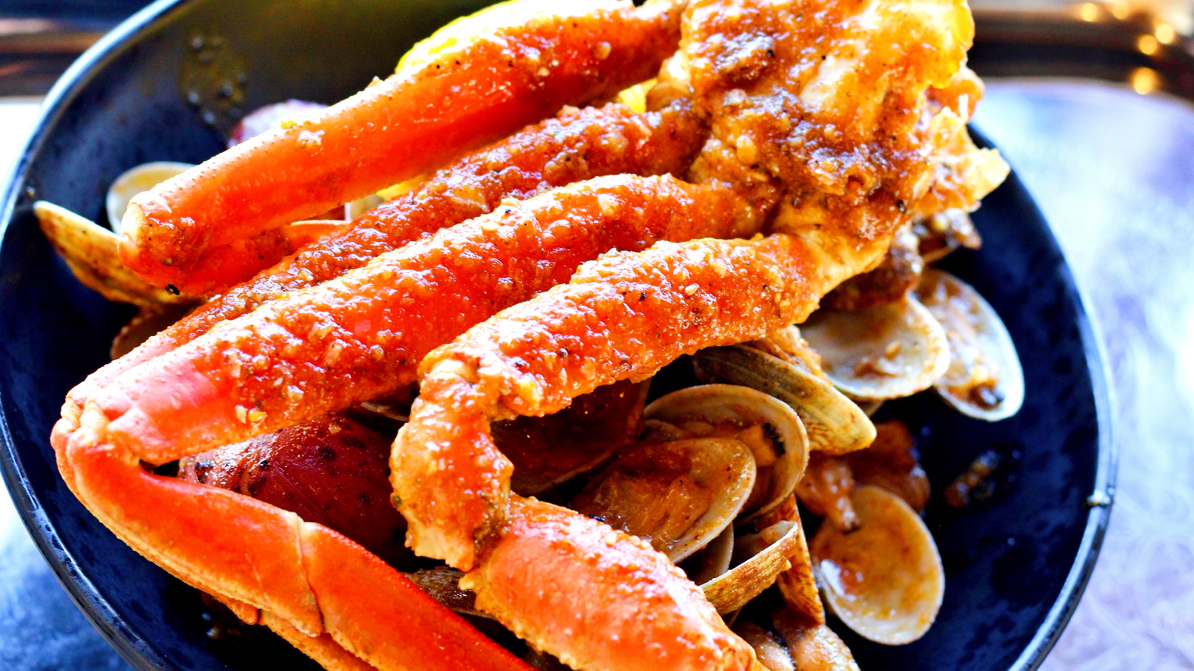 Order  C3. Clams (1/2Lb) food online from Captain King Seafood City store, Memphis on bringmethat.com
