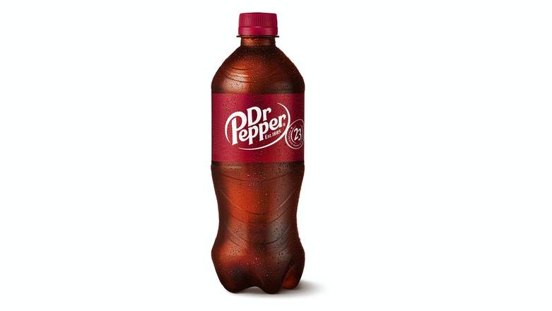 Order Dr. Pepper - 20oz Bottle food online from Goodcents store, Lee's Summit on bringmethat.com