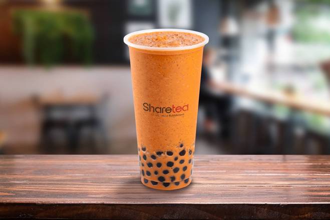 Order (41) Thai Tea Ice Blended with Pearl food online from Sharetea store, Ann Arbor on bringmethat.com