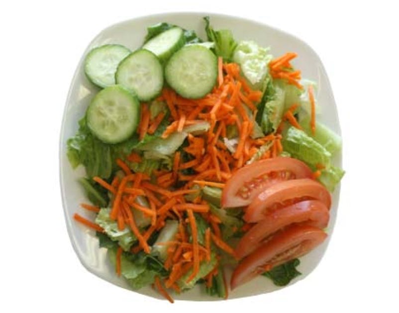Order Dinner Salad - Small food online from Crispy Crust store, Los Angeles on bringmethat.com