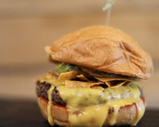 Order Nacho Burger food online from Veganish store, Philadelphia on bringmethat.com