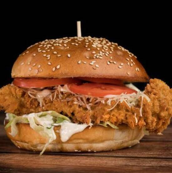 Order Chicken Ranch Burger food online from IV Deli Mart store, Goleta on bringmethat.com