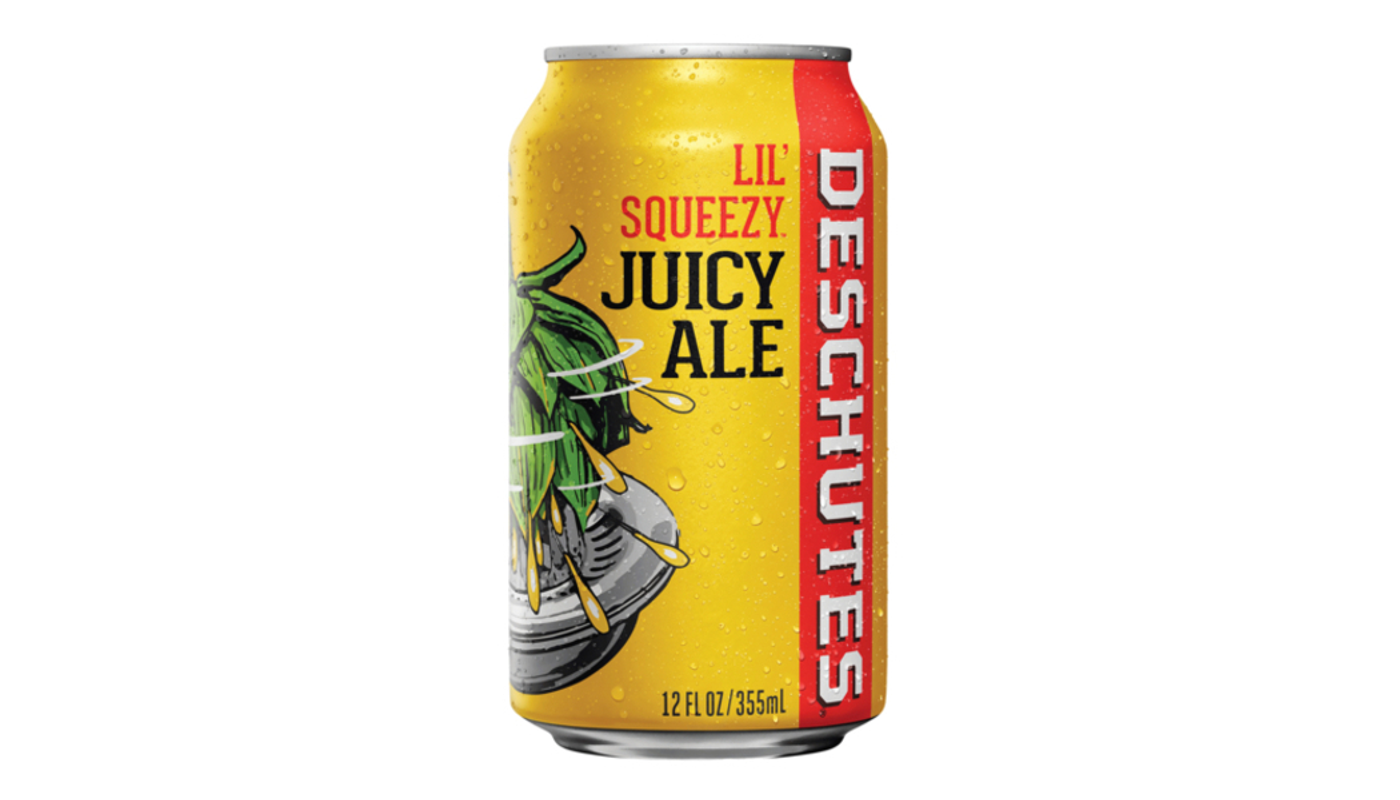 Order Deschutes Lil'Squeezy 6x 12oz Cans food online from Spikes Bottle Shop store, Chico on bringmethat.com