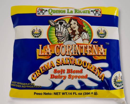 Order La Corintena Crema (14 oz) food online from Ctown Supermarkets store, Uniondale on bringmethat.com