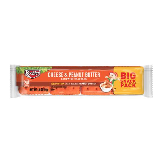 Order Keebler Cheese & Peanut Butter Sandwich Cracker Snack food online from Anderson Convenience Markets #140 store, Omaha on bringmethat.com