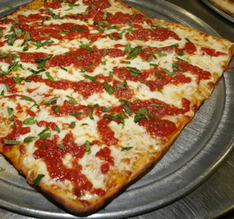 Order Grandma Pie - Thin Sicilian Crust food online from Brother Bruno Pizza store, Washingtonville on bringmethat.com