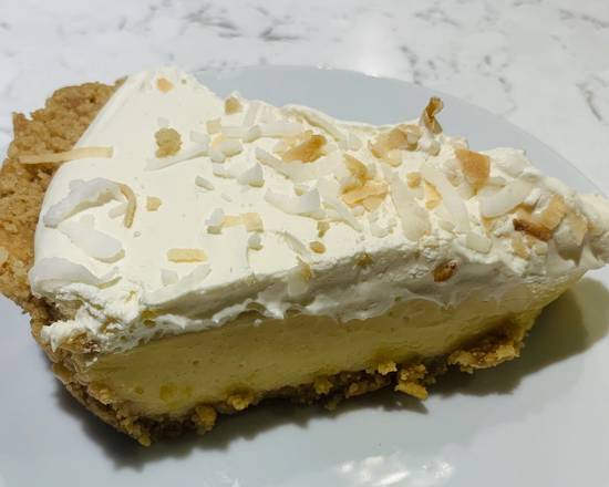 Order Coconut Cream Pie food online from Em's Seafood Kitchen store, Manvel on bringmethat.com