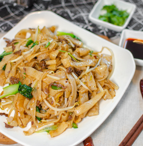 Order 81. Stir Fried Cold Noodles food online from Xian Cuisine store, Naperville on bringmethat.com