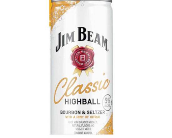 Order jimbeam 4pk cans clasic food online from Windy City Liquor Market store, El Cajon on bringmethat.com