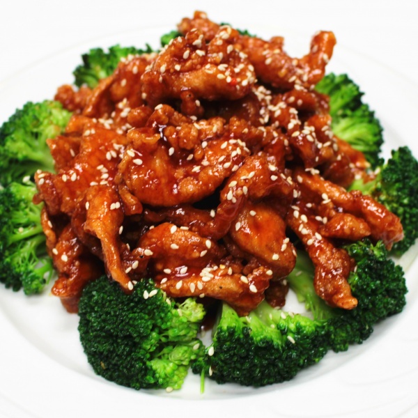 Order Sesame Chicken food online from Red Lantern Chinese Cuisine store, Glendora on bringmethat.com