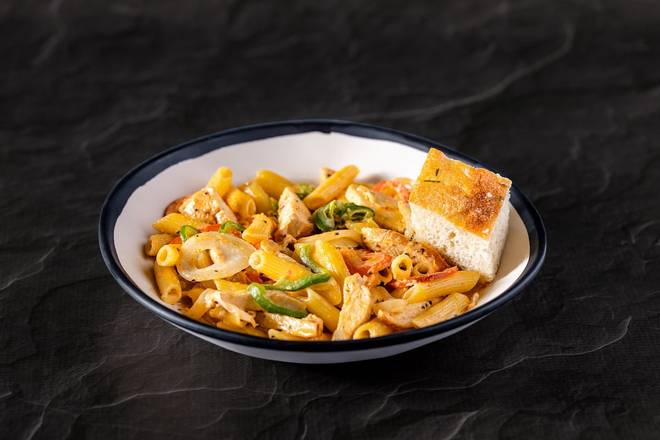 Order Roasted Chicken Penne food online from Brixx Wood Fired Pizza store, Charlotte on bringmethat.com