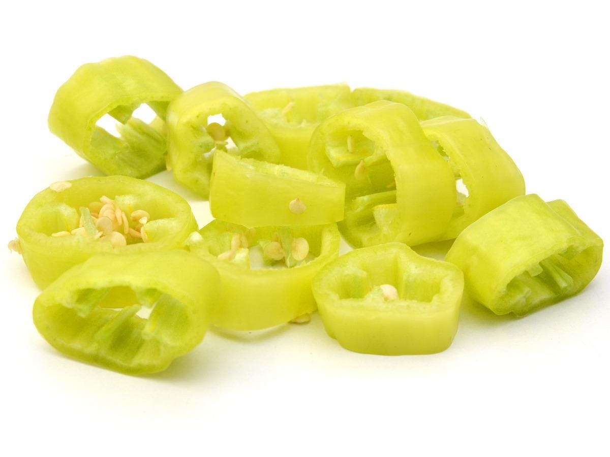 Order Cup of Banana Peppers - Cup food online from Simple Simon Pizza store, Paola on bringmethat.com