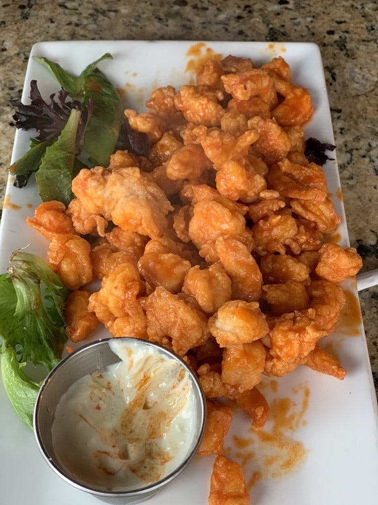 Order Joe's Bangin Shrimp - Appetizer food online from Alessios Seafood Grille store, Warrington on bringmethat.com