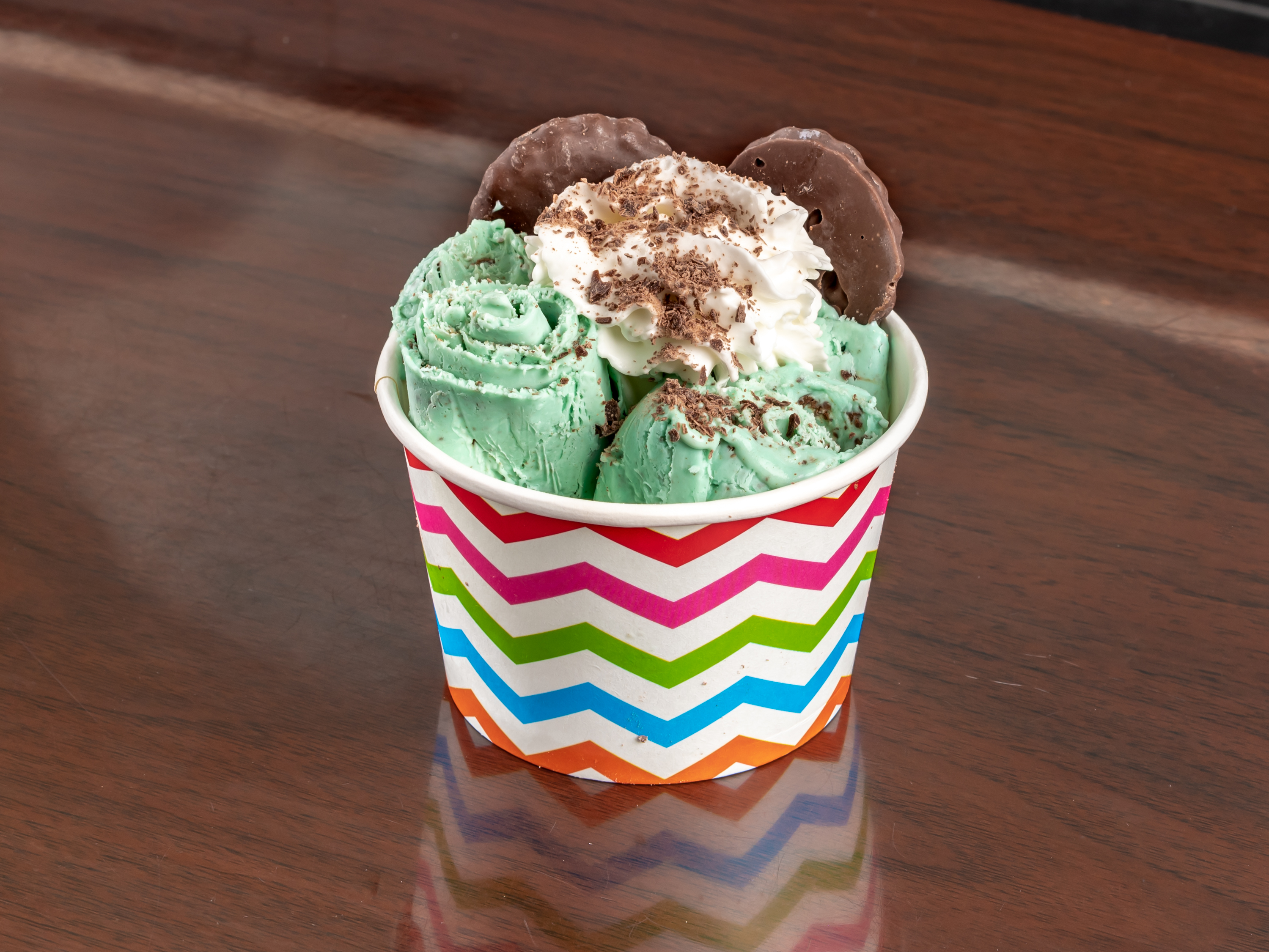 Order 12 oz. Mint For Each Other Ice Cream food online from Fahrenheit 32 store, El Paso on bringmethat.com