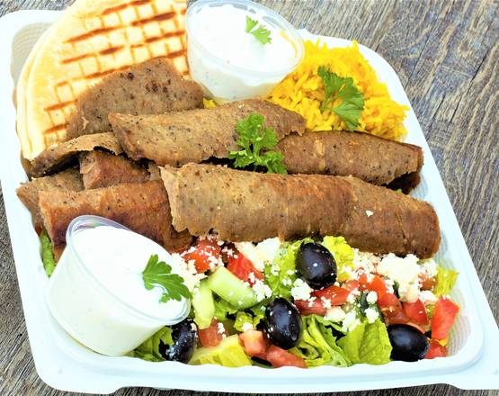 Order Gyro Plate (Lamb&beef) food online from Golden Meals store, San Antonio on bringmethat.com