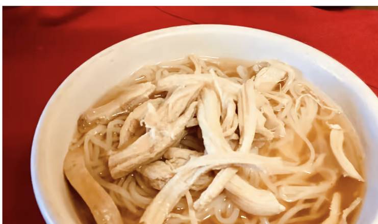 Order Soup with Chicken food online from Noodle Palace store, Santa Rosa on bringmethat.com