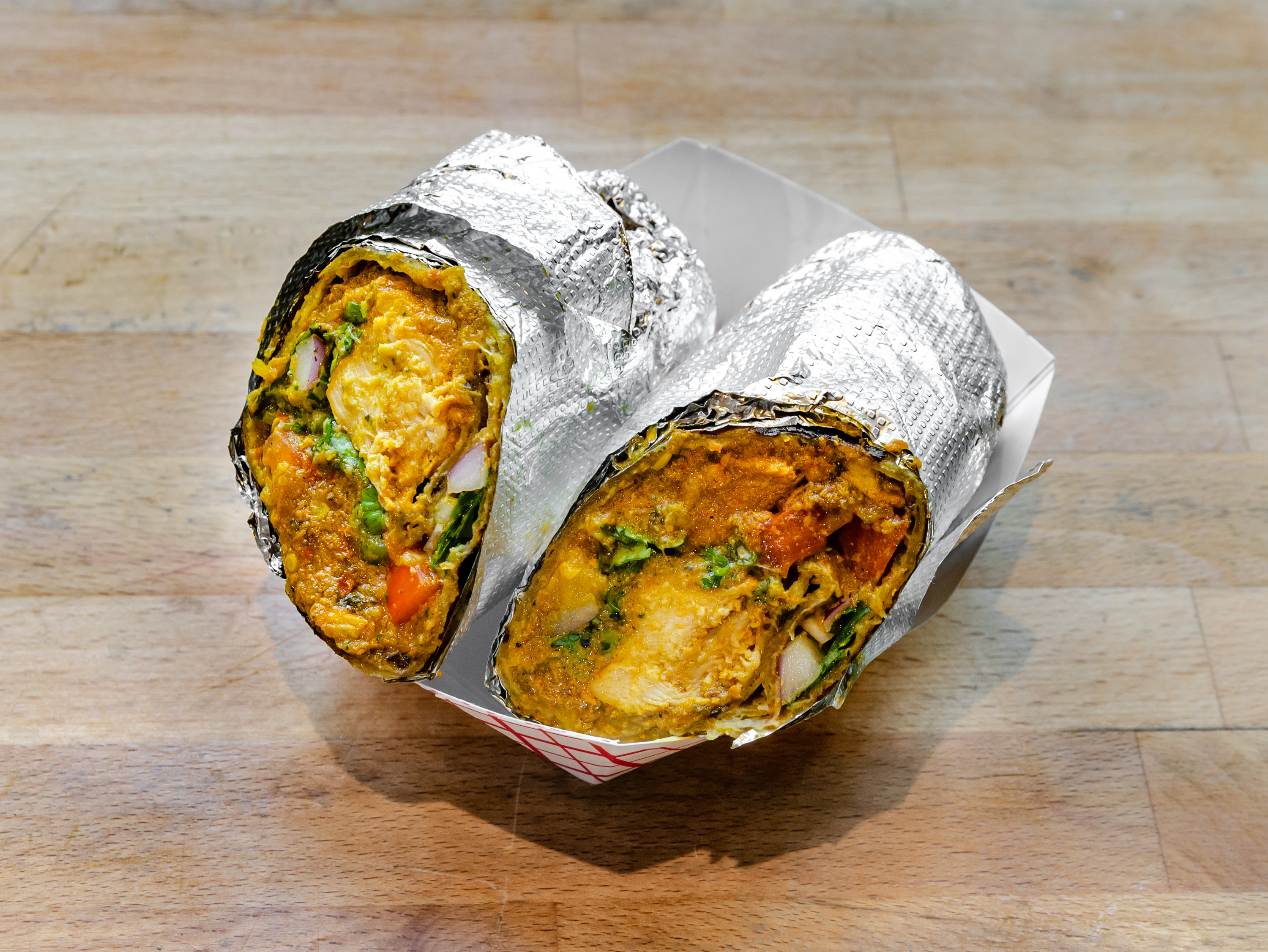 Order Chicken Makhni Bombay Frankie food online from Chapati House store, New York on bringmethat.com