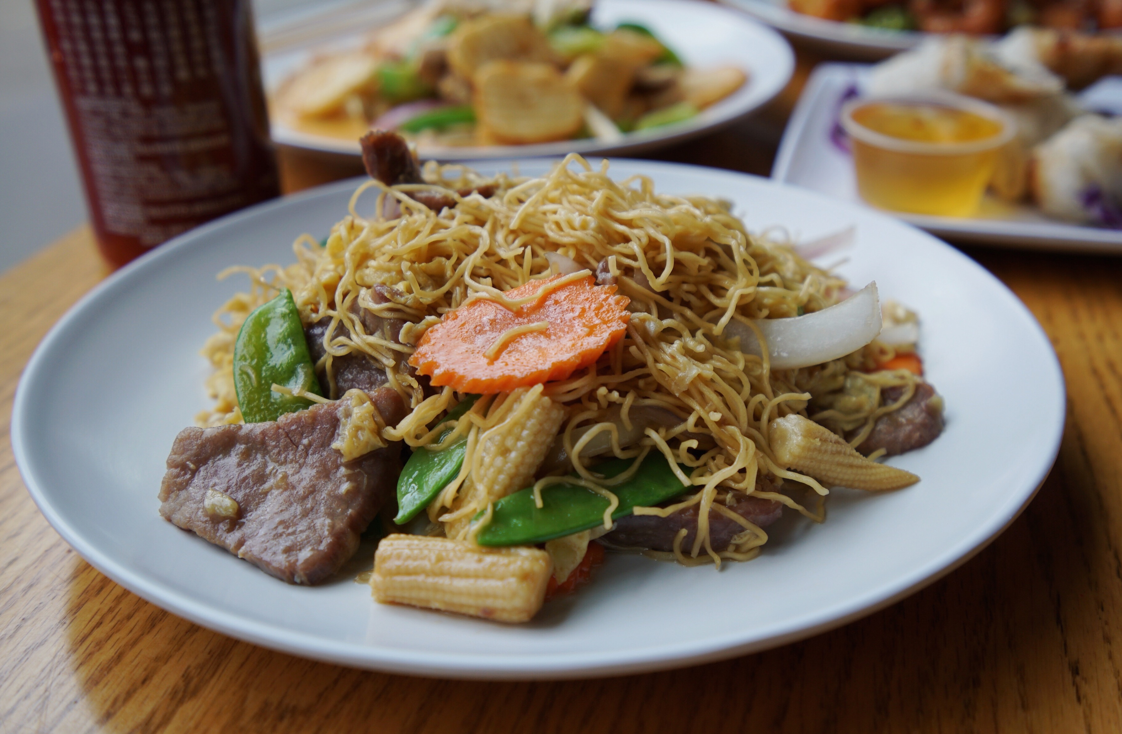 Order Egg Noodle Plate food online from Go! Sy Thai store, Detroit on bringmethat.com