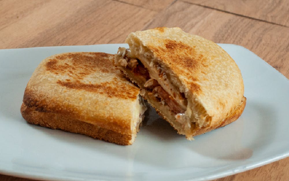 Order Chicken Ranch Panini - Panini food online from Seasons Pizza store, Wilmington on bringmethat.com