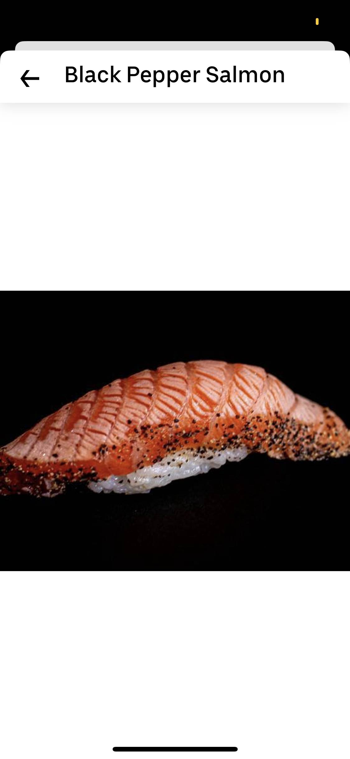 Order Black pepper salmon food online from J2 PIZZA CAFE & SUSHI BAR store, Brooklyn on bringmethat.com