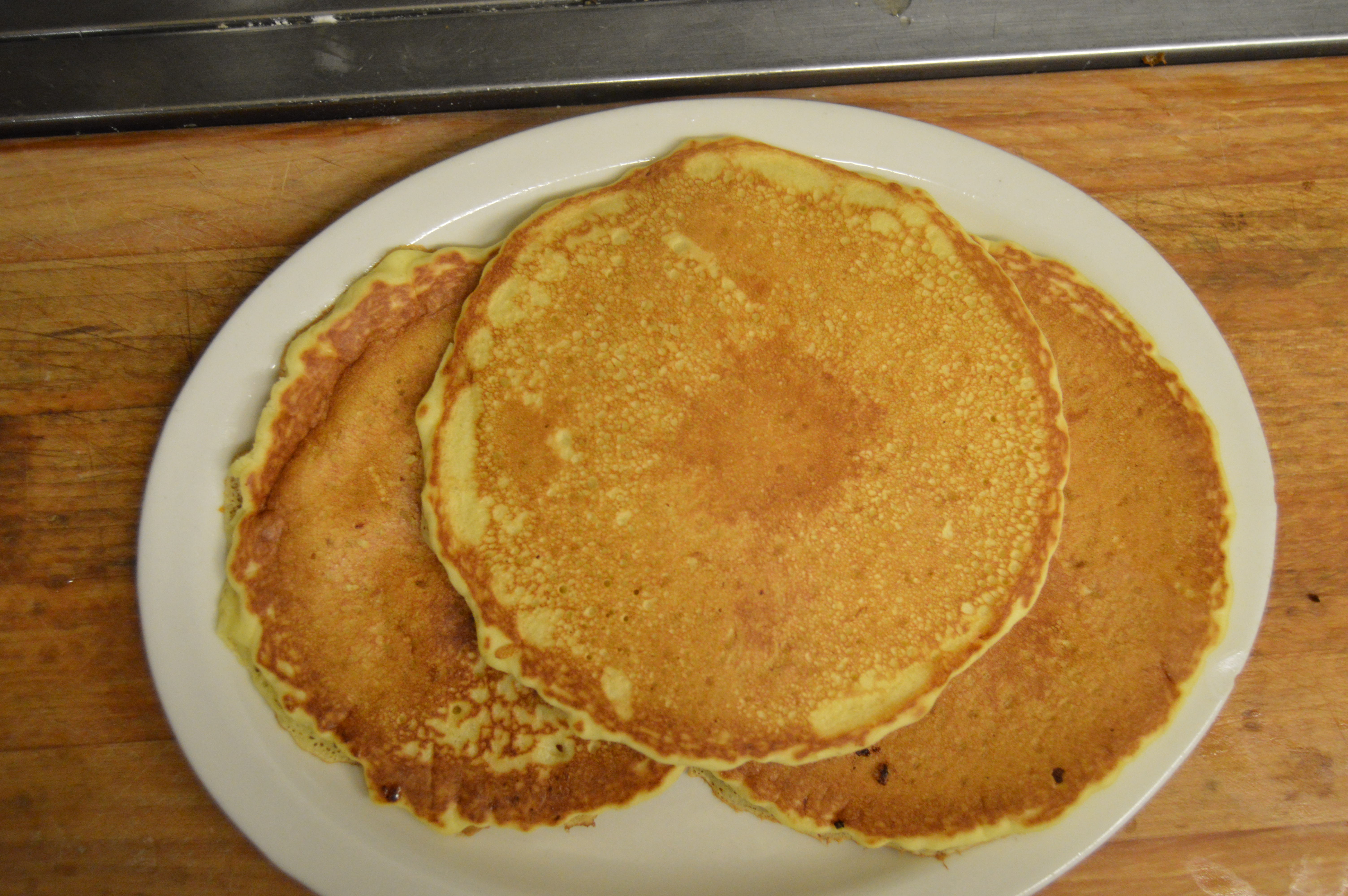 Order 3 Hot Cakes food online from Angelas Family Restaurant store, Cleveland on bringmethat.com