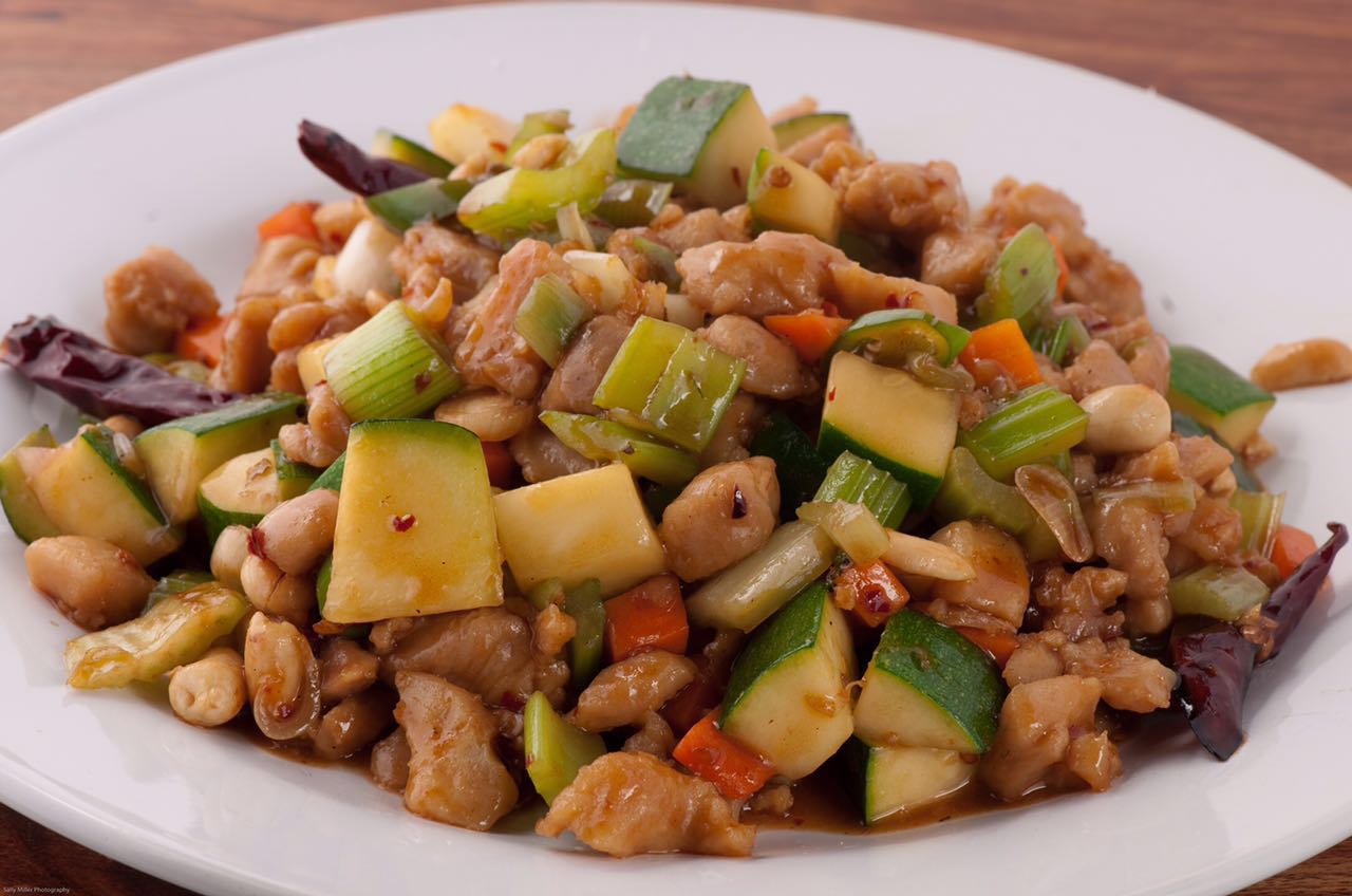 Order Kung Pao Chicken Lunch food online from China A Go Go (Losee) store, North Las Vegas on bringmethat.com
