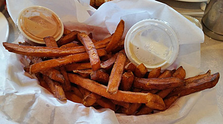 Order Sweet Potato Fries food online from Jasper Cafe store, Medford on bringmethat.com