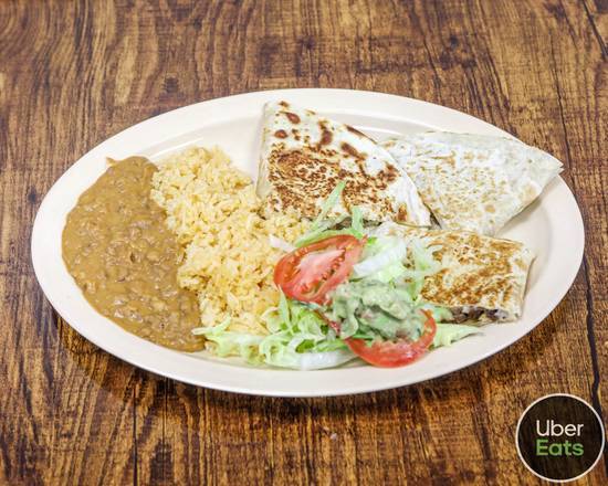 Order Cheese quesadilla  food online from Taco Madre Mexican Grill store, Oakwood on bringmethat.com