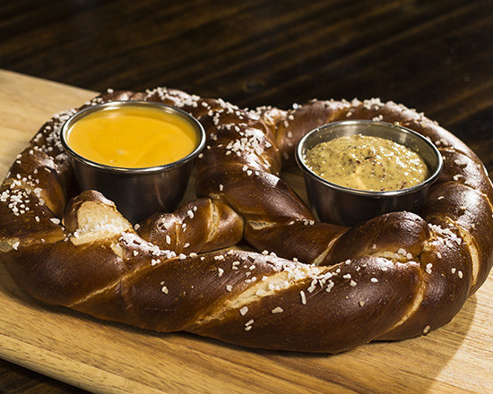 Order Bavarian Style Salted Pretzel food online from Rough Draft Brewing Company store, San Diego on bringmethat.com