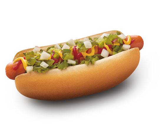 Order 6" Premium Beef Hot Dog food online from Sonic store, Palatine on bringmethat.com