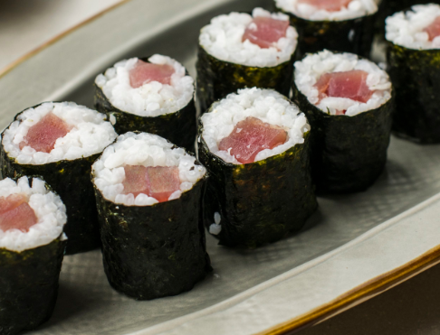 Order Spicy White Tuna Roll food online from Japan Cafe store, Fort Washington on bringmethat.com