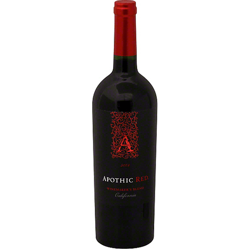 Order Apothic Crush Smooth Red Blend 750 ml. Bottle food online from G & G Liquors store, Lawndale on bringmethat.com