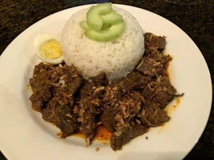 Order Beef Rendang(Spicy) food online from The Jade Garden store, Lawrence on bringmethat.com