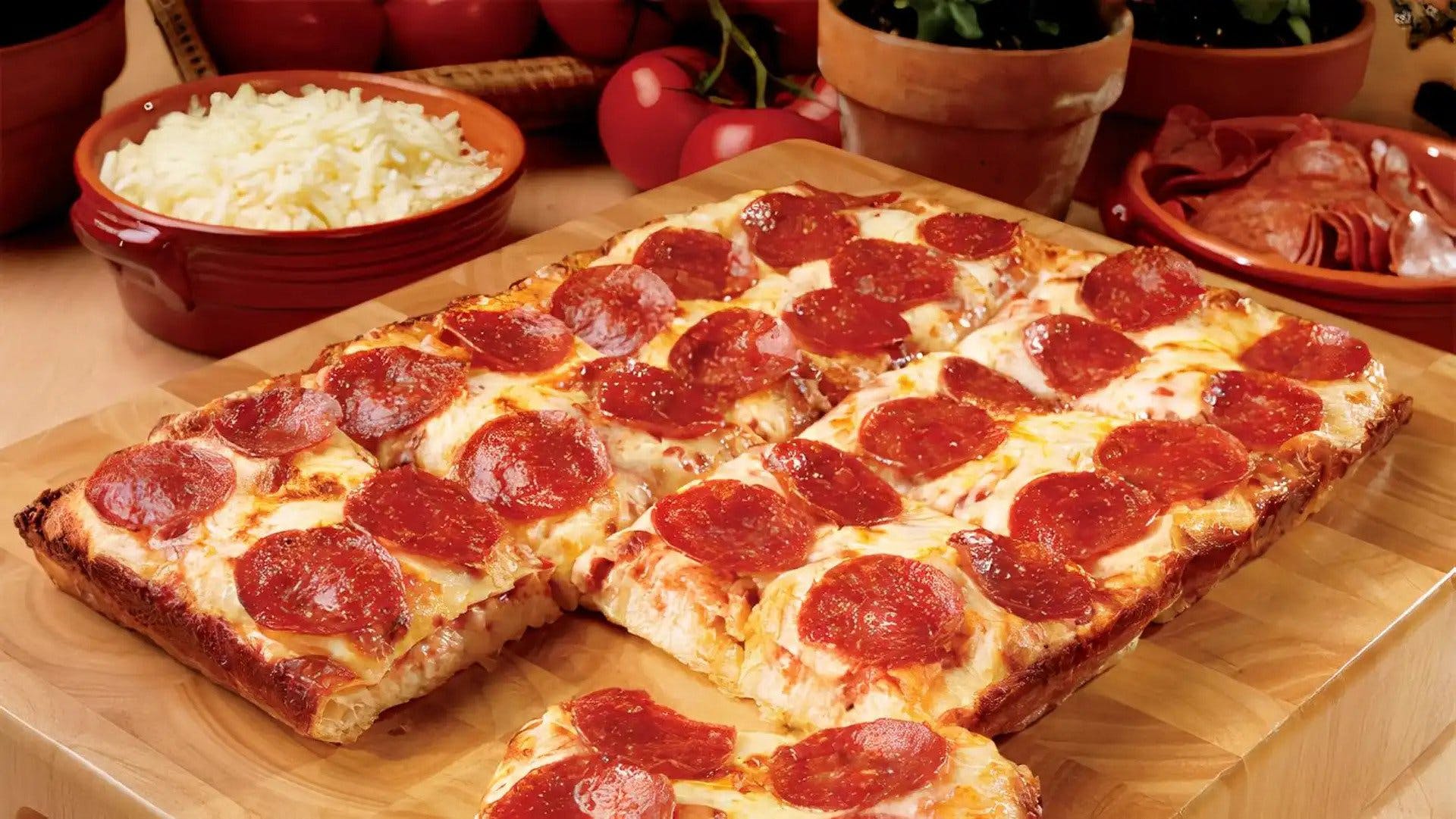 Order Deep Dish Cheese Pizza - Small 10'' food online from Benito's Pizza store, Westland on bringmethat.com