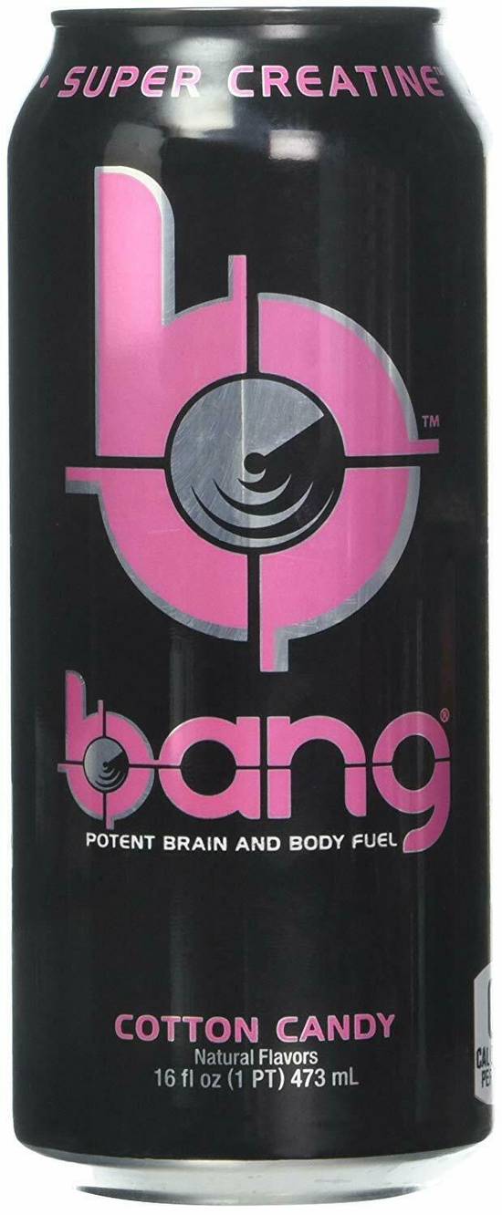 Order Bang Cotton Candy Energy Drink food online from Deerings Market store, Traverse City on bringmethat.com