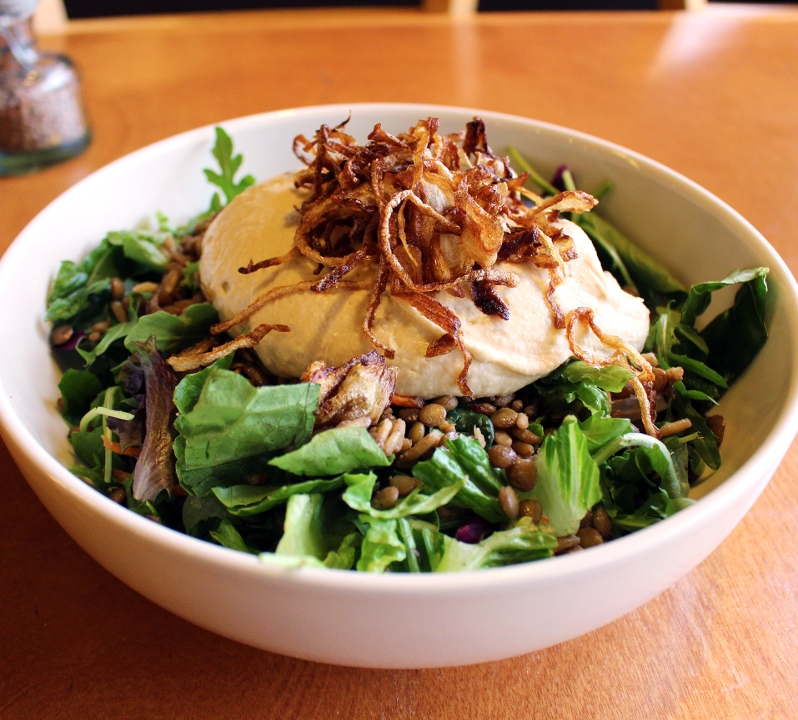 Order Mujadara Power Salad food online from Aladdin store, Pittsburgh on bringmethat.com